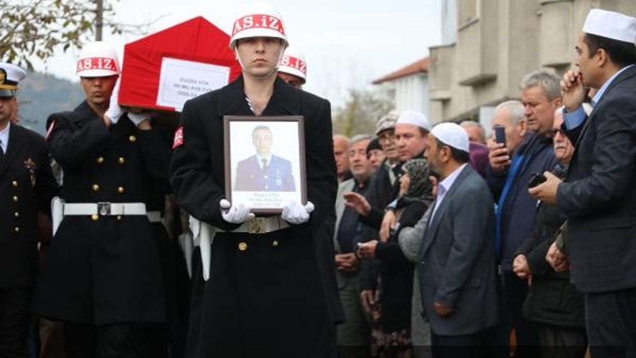 Kazada ölen Buğra astsubay toprağa verildi