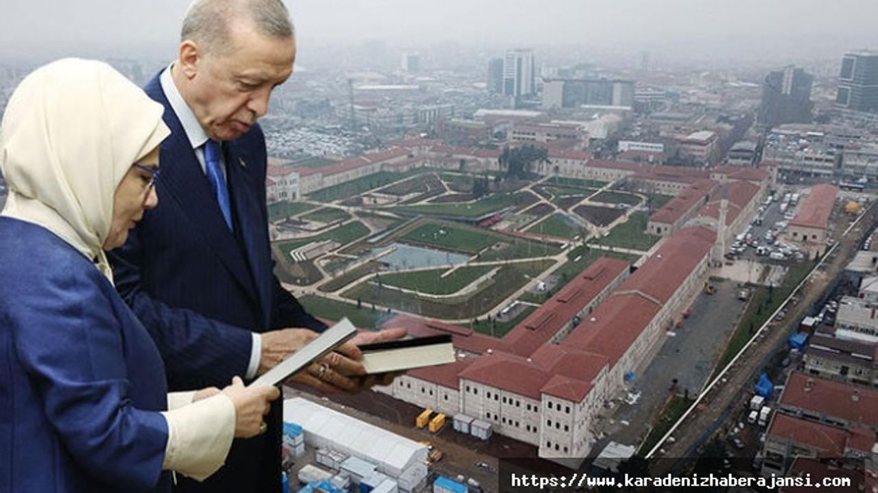 Cumhurbaşkanı Erdoğan, Rami Kütüphanesi açılışını yaptı
