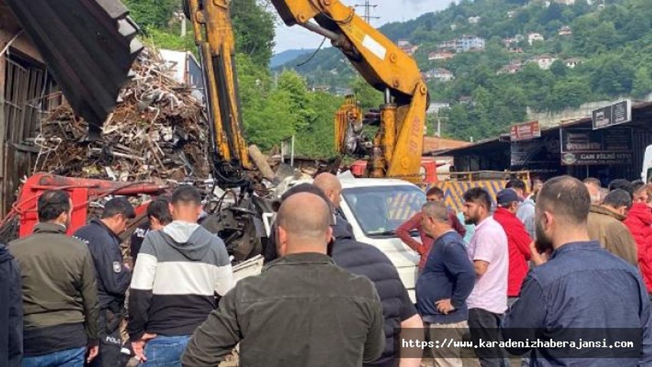 Kozlu sanayi sitesinde oksijen tüpü patladı, 1 işçi öldü