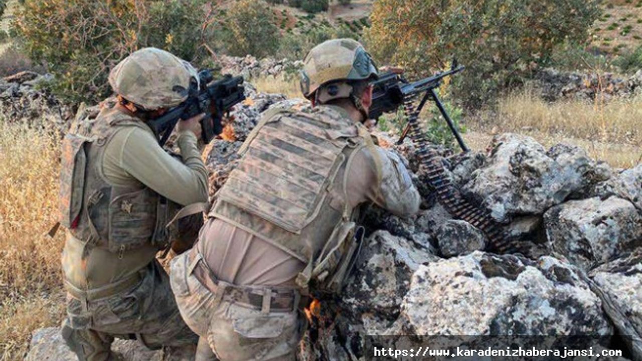 MSB: PKK/YPG'li 12 terörist etkisiz hale getirildi