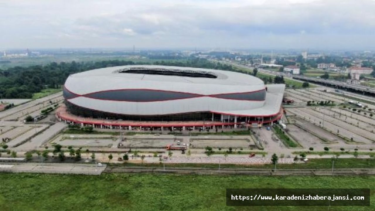 Samsun 19 Mayıs Stadı milli maça hazırlanıyor