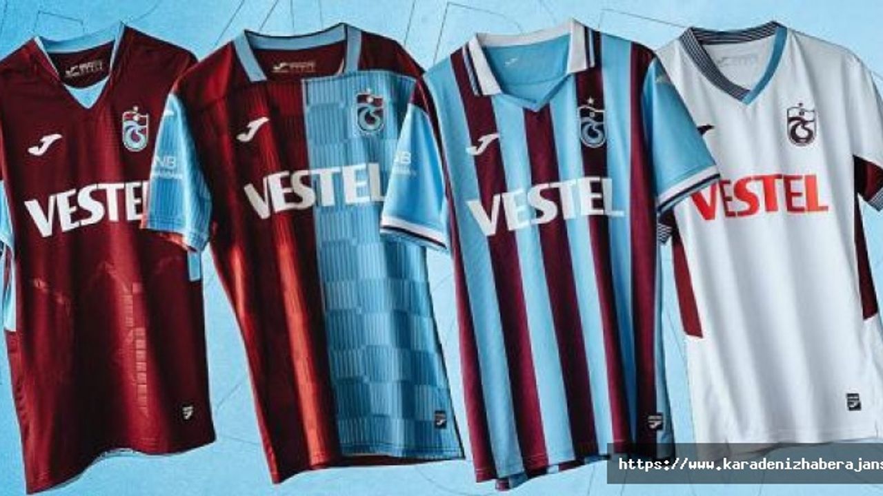 Trabzonspor yeni sezon formalarını tanıttı