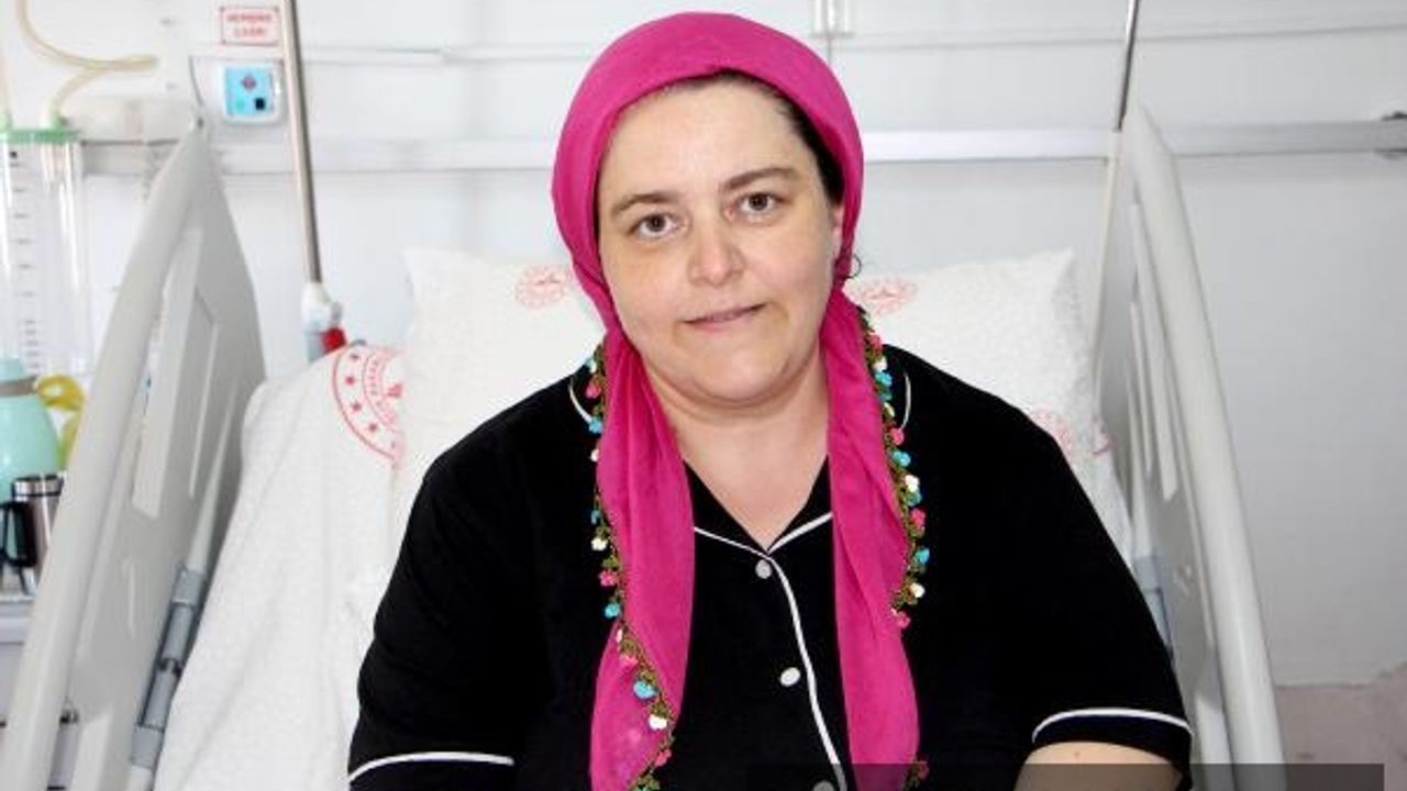 Polisin hastaneye yetiştirdiği hamile kadının bebeğine 'Şeker İkra' adı verildi