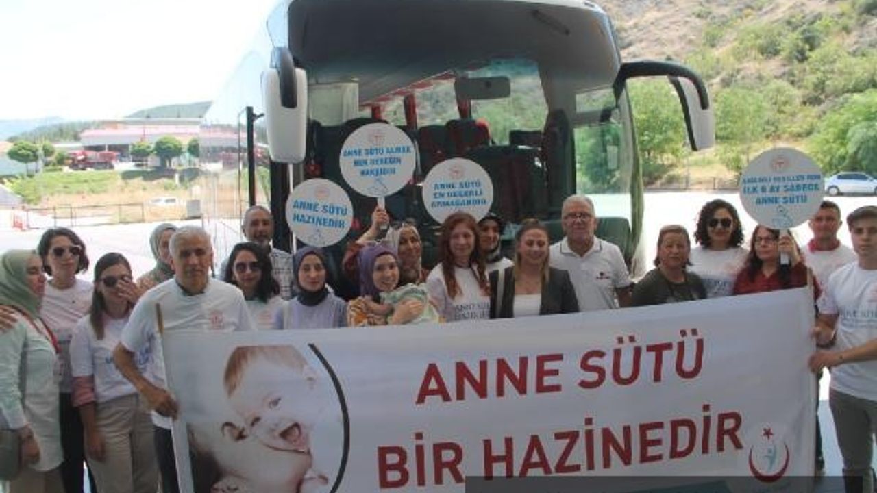 Amasya'da 'Anne bebek dostu otobüs' projesi