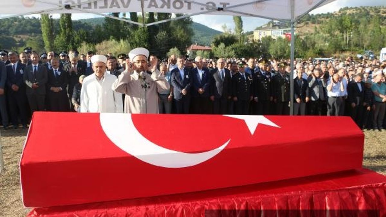 Şehit polis Telli, memleketi Tokat'ta son yolculuğuna uğurlandı