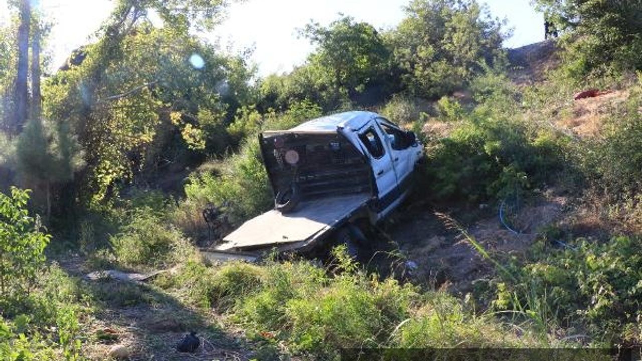 Tokat’ta kamyonet şarampole yuvarlandı: 1 ölü, 3 yaralı