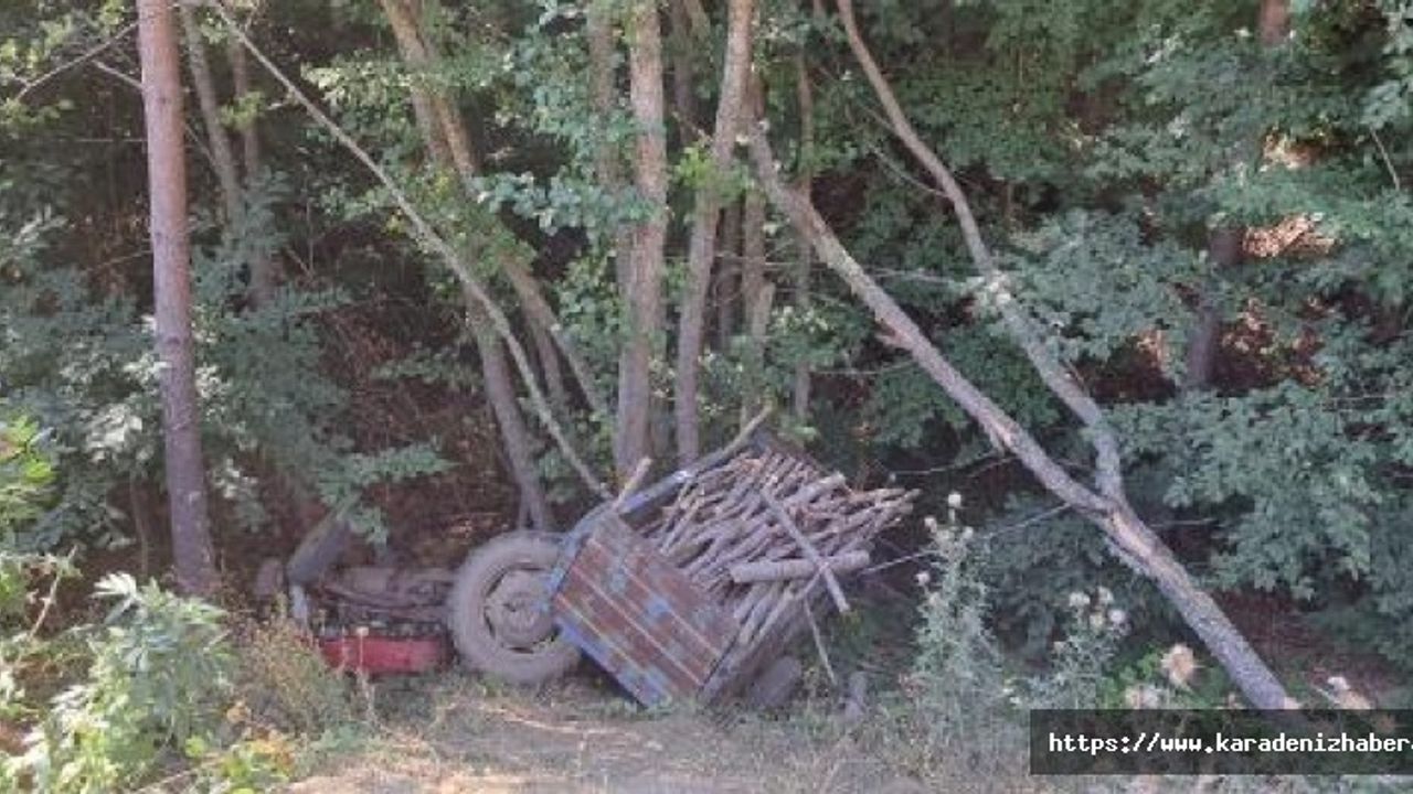 Devrilen traktörün altında kalan Kıbrıs gazisi yaşamını yitirdi