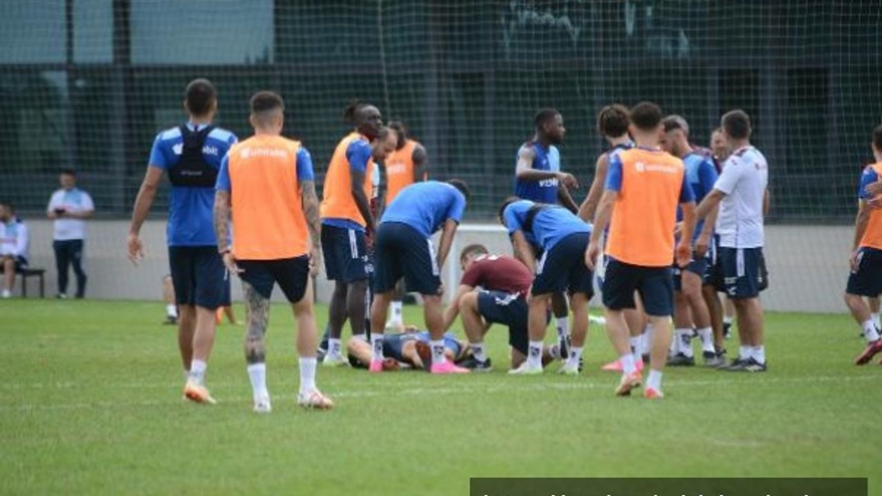 Trabzonspor’da 3 eksikli kıran kırana idman