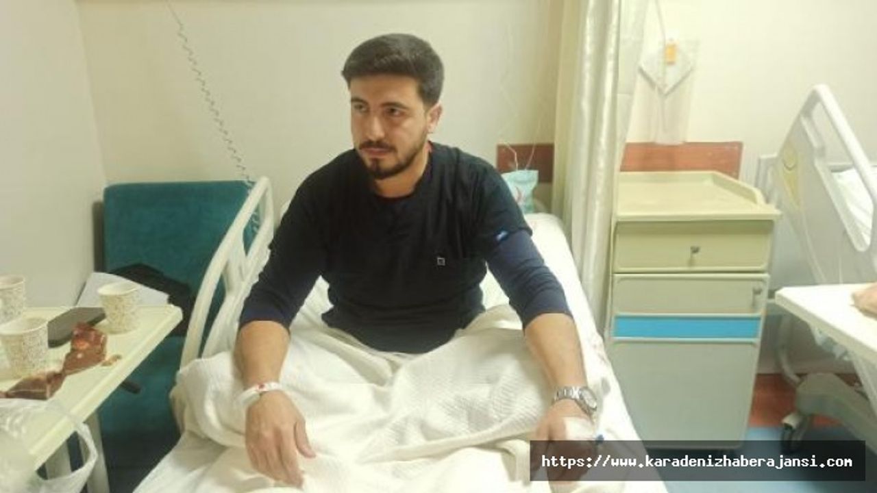Amasya’da sağlık çalışanı, hasta yakını tarafından darbedildi