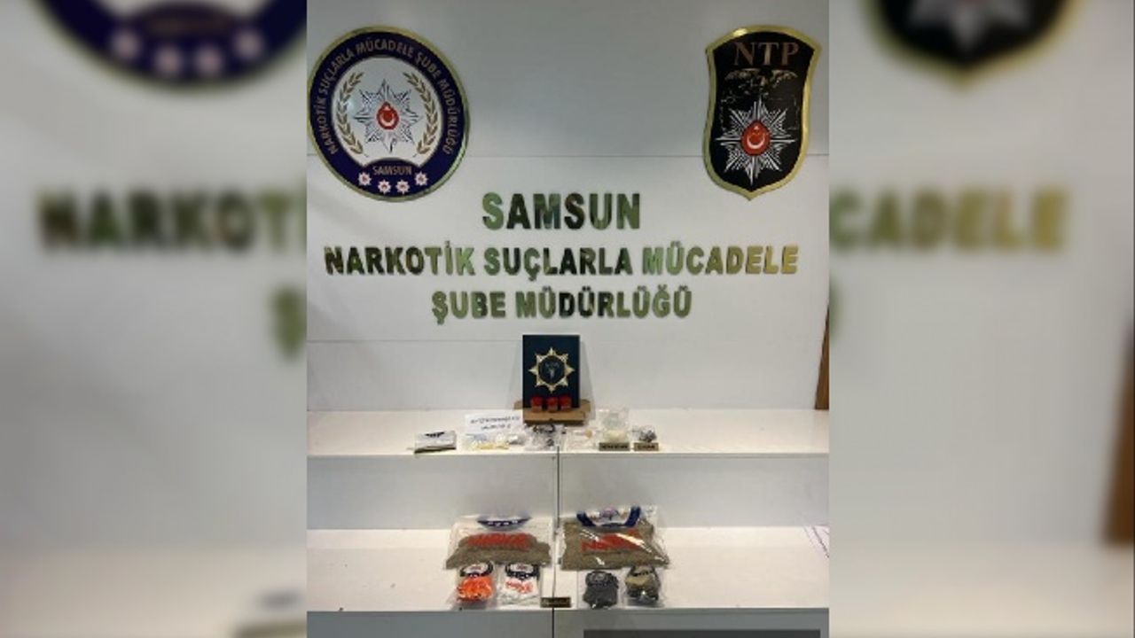 Samsun'da uyuşturucu ticaretine 20 gözaltı