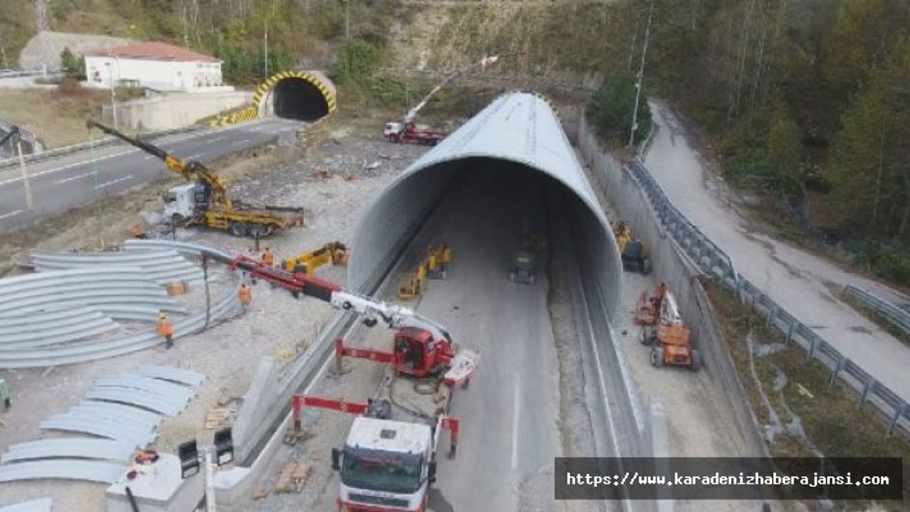 90 metre uzatılan Bolu Dağı Tüneli yarın ulaşıma açılıyor