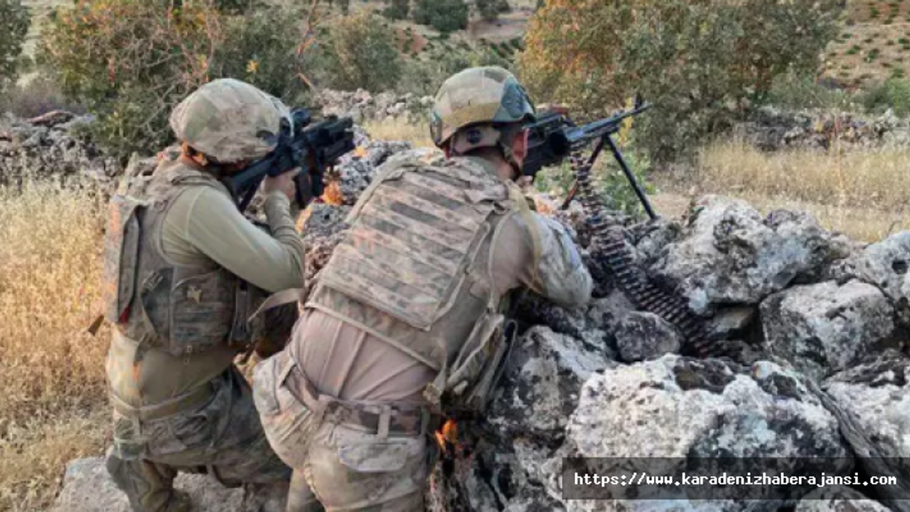 MSB: Irak'ın kuzeyinde 6 terörist etkisiz hale getirildi