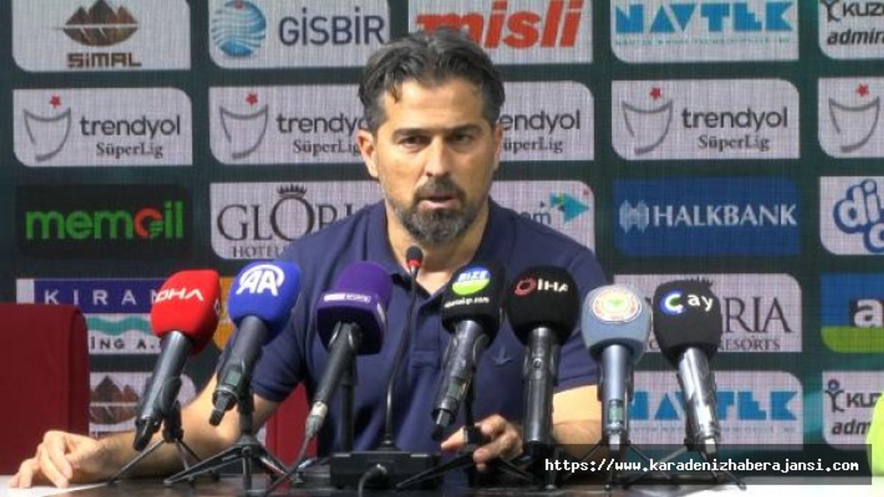 Rizespor - İstanbulspor maçının ardından
