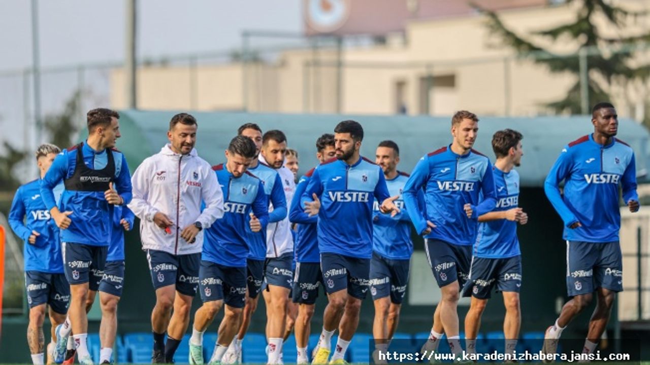 Trabzonspr Gaziantep FK maçı hazırlıklarına başladı