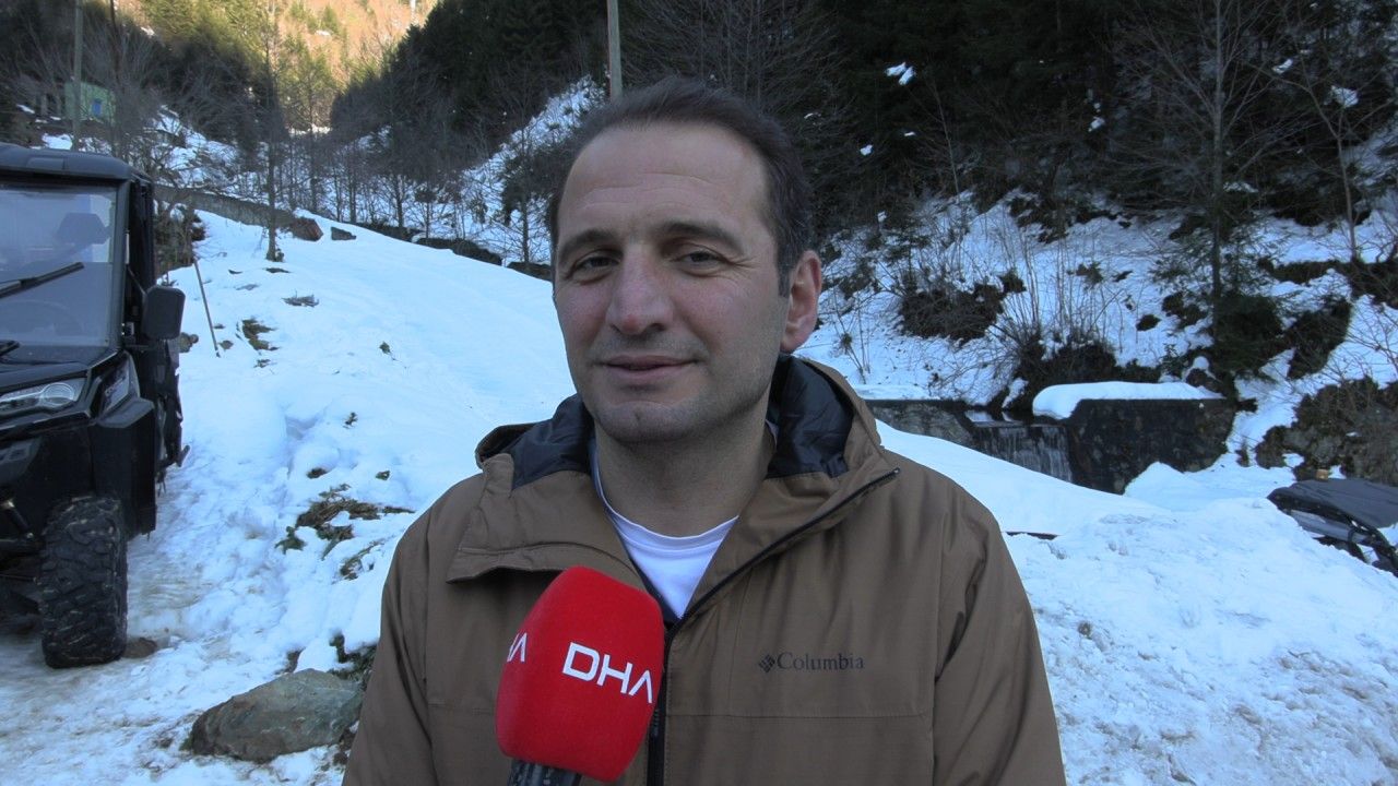 Beyaza bürünen Uzungöl’de ‘kış turizmi’ atağı / Ek fotoğraflar