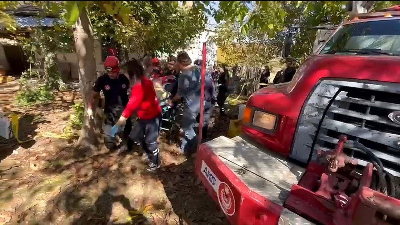 12 metrelik kuyudan itfaiyenin müdahalesiyle kurtarıldı