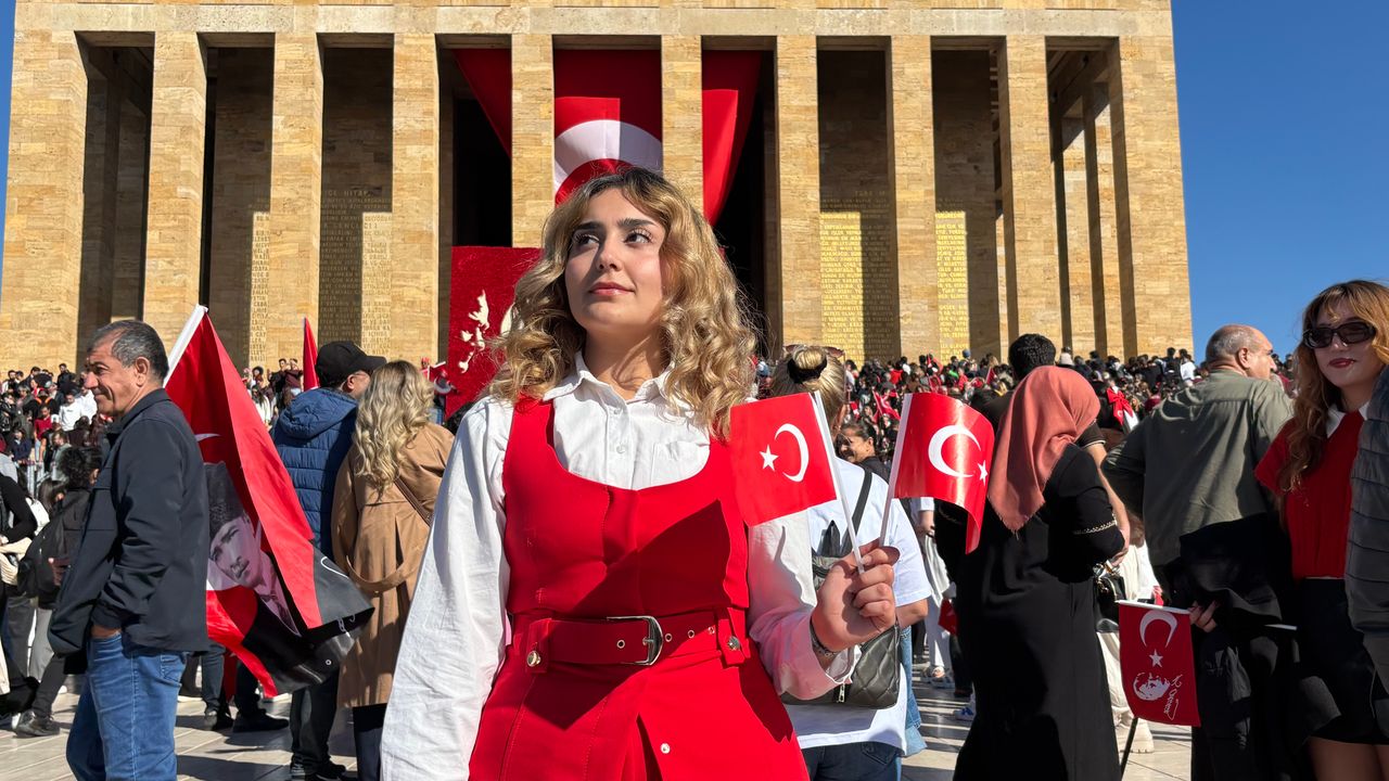 Anıtkabir'de Cumhuriyet coşkusu