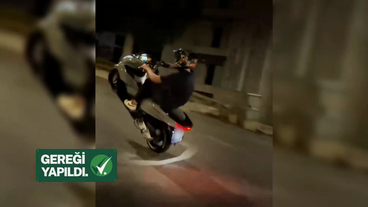 Antalya'da trafik güvenliğini tehlikeye düşüren sürücü yakalandı