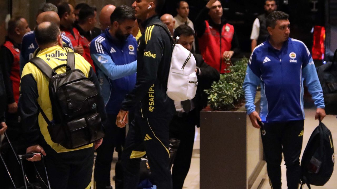 Fenerbahçe kafilesi Gaziantep'te