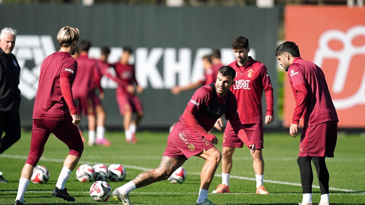 Galatasaray, Trabzonspor maçı hazırlıklarını sürdürdü