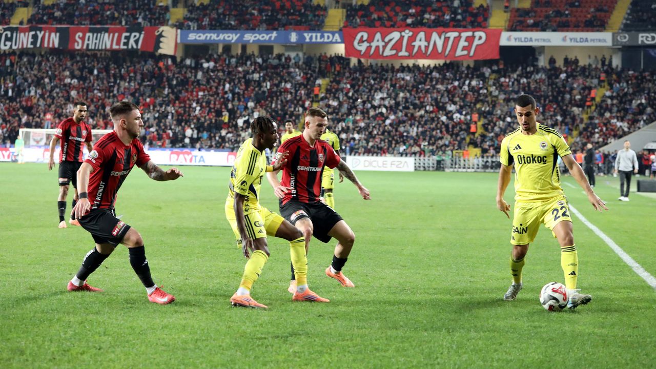 Gaziantep FK - Fenerbahçe: 0-4