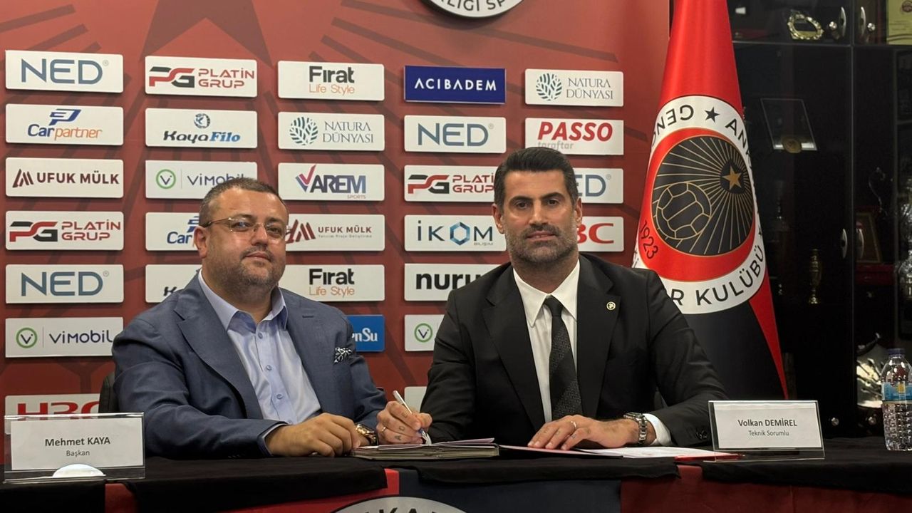 Gençlerbirliği'nde Volkan Demirel dönemi resmen başladı