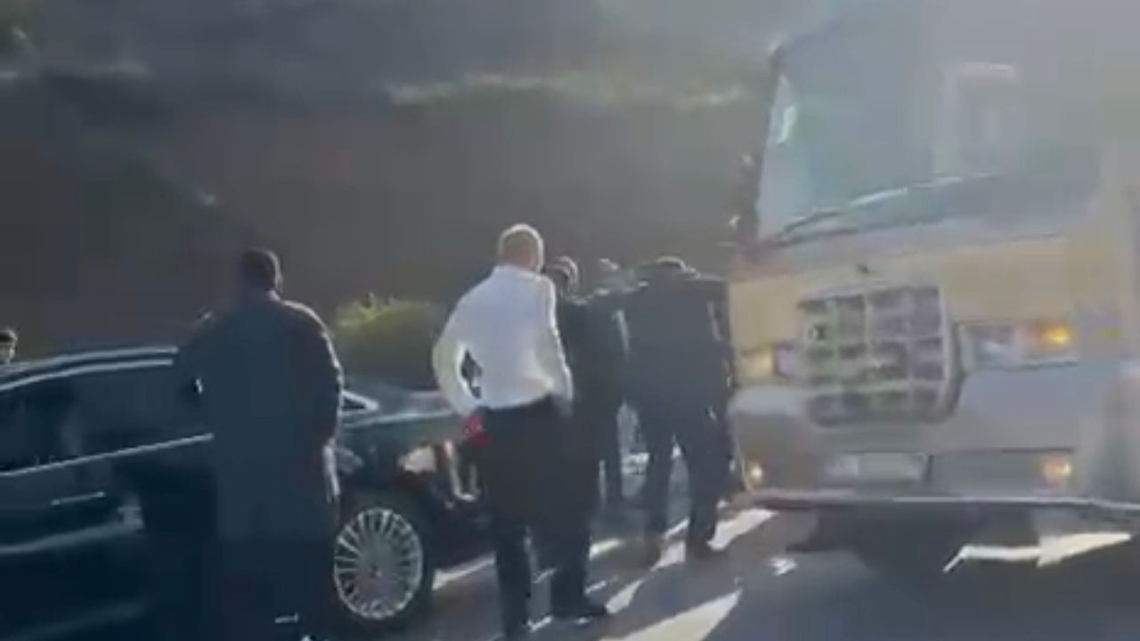 İstanbul - Maltepe'de düğün konvoyunda yolu kapatıp horon oynadılar