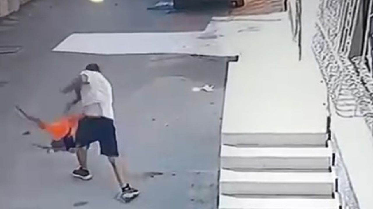 Kovaladığı çocuğu ayak bileğinden tutup yere fırlatan şüpheli tutuklandı