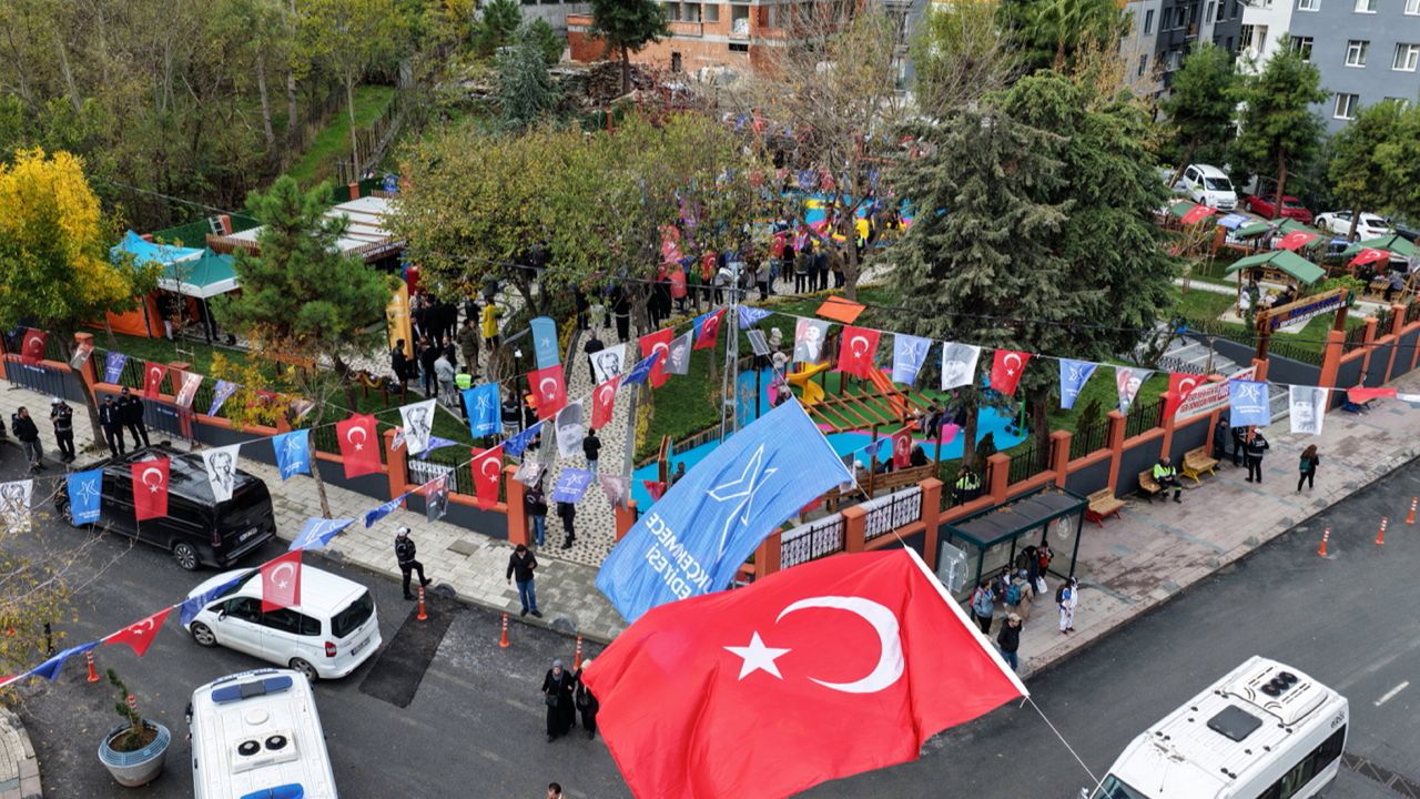 Küçükçekmece'nin ilk konsept parkı açıldı