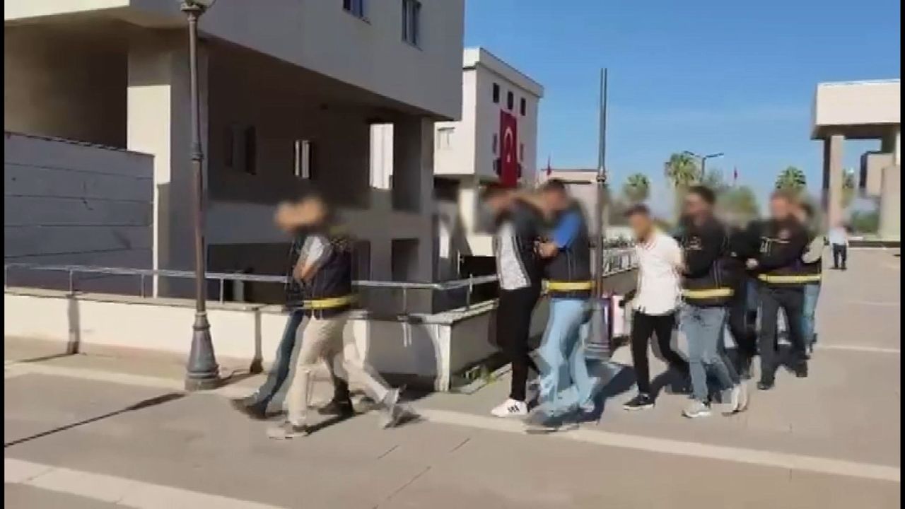 Osmaniye- Haraç isteyip, iş yeri kurşunlayan 7 şüpheli yakalandı /Video eklendi