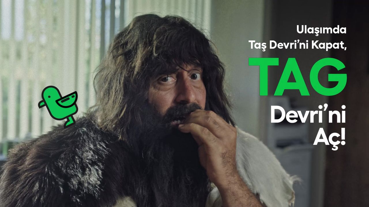 TAG, reklam filmiyle izleyici karşısında