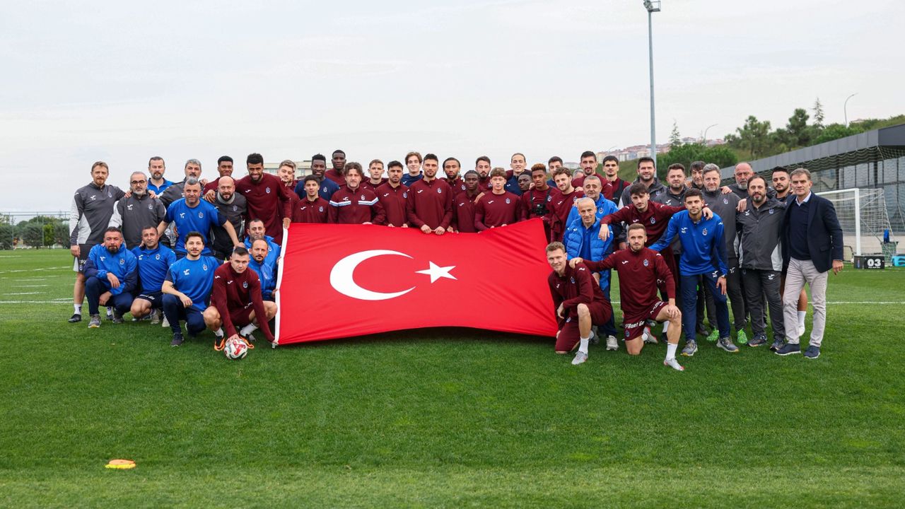 Trabzonspor, Galatasaray maçının hazırlıklarını sürdürdü