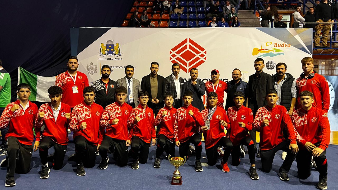 Türkiye'den U15 Avrupa Boks Şampiyonası'nda 13 Madalya