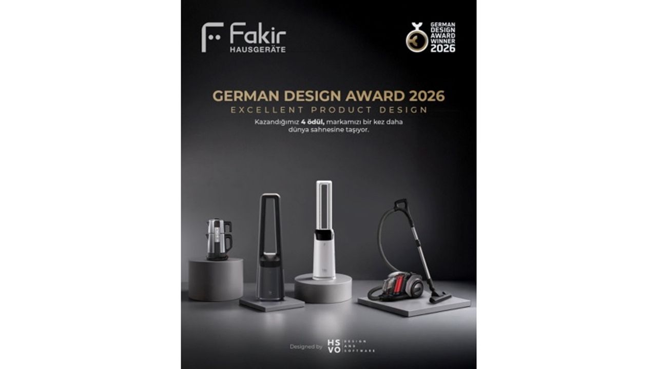 Fakir Hausgeräte, Design Awards 2026'da 4 farklı kategoride ödüle layık görüldü
