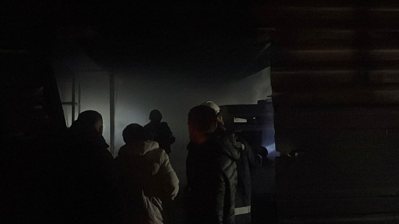 Çorum'da halı yıkama merkezindeki yangın korkuttu