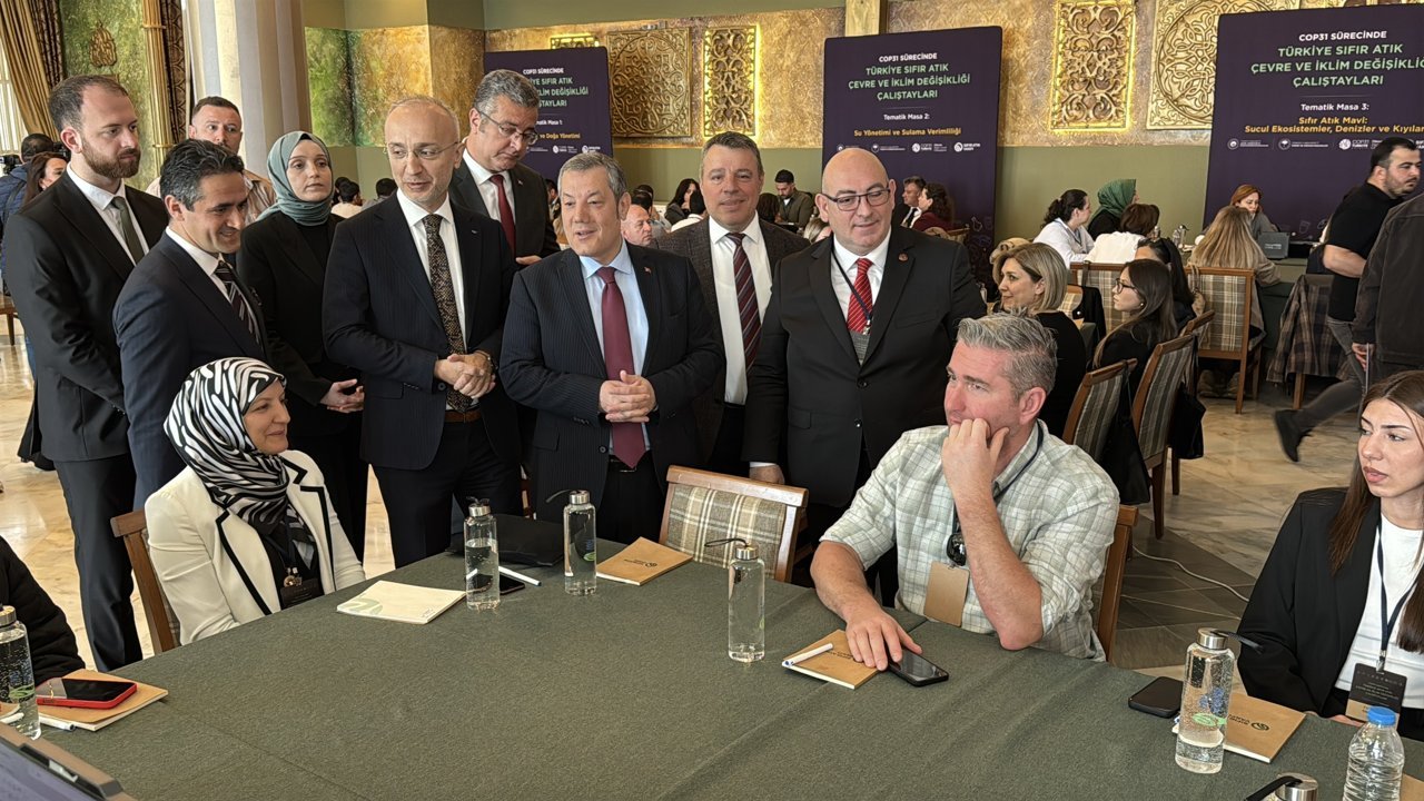 Sıfır Atık Çalıştayı'nda 14 tematik masada çevre ve israf ele alındı