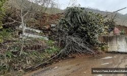 Ordu'da heyelan; yıkılan evin altında kalmaktan saniyelerle kurtuldular