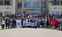 Tokat'ta öğretmenlerden şiddete karşı eylem