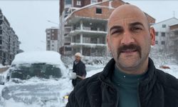 Bayburt’ta kar kalınlığı 80 santimetreye ulaştı