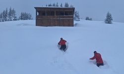 Ordu’da karda mahsur kalan 4 kişi için kurtarma çalışması başlatıldı / Ek fotoğraflar