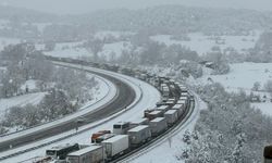 TEM'de hasarlı kazalar nedeniyle trafik durdu