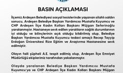 Ardeşen Belediye Başkan Yardımcısı ile CHP İlçe Kadın Kolları Başkanı'na ateş açan şüpheli yakalandı