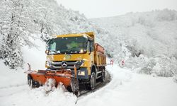 Ordu’da bir günde 2 bin 253 kilometre yol ulaşıma açıldı