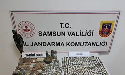 Samsun'da tarihi eser kaçakçılığına 3 gözaltı