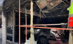 Alevlerin arasında kalan oto yıkamacı öldü, o anlar kamerada