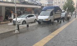 Amasya'da sağanak ve dolu etkili oldu