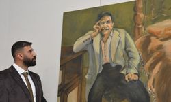 Amcasından esinlendi, engellilerin sesi olmak için sergi açtı / Ek fotoğraflar
