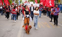 Antalya'da 1 Mayıs coşkuyla kutlandı
