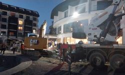 Antalya'da 5 yıldızlı otel inşaatında teras çöktü