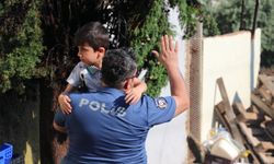 Antalya'da müstakil evde yangın paniği; torun parkta bulundu